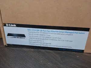 D-Link 24 Port 10/100 Poe Managed Switch Des 1210-28p