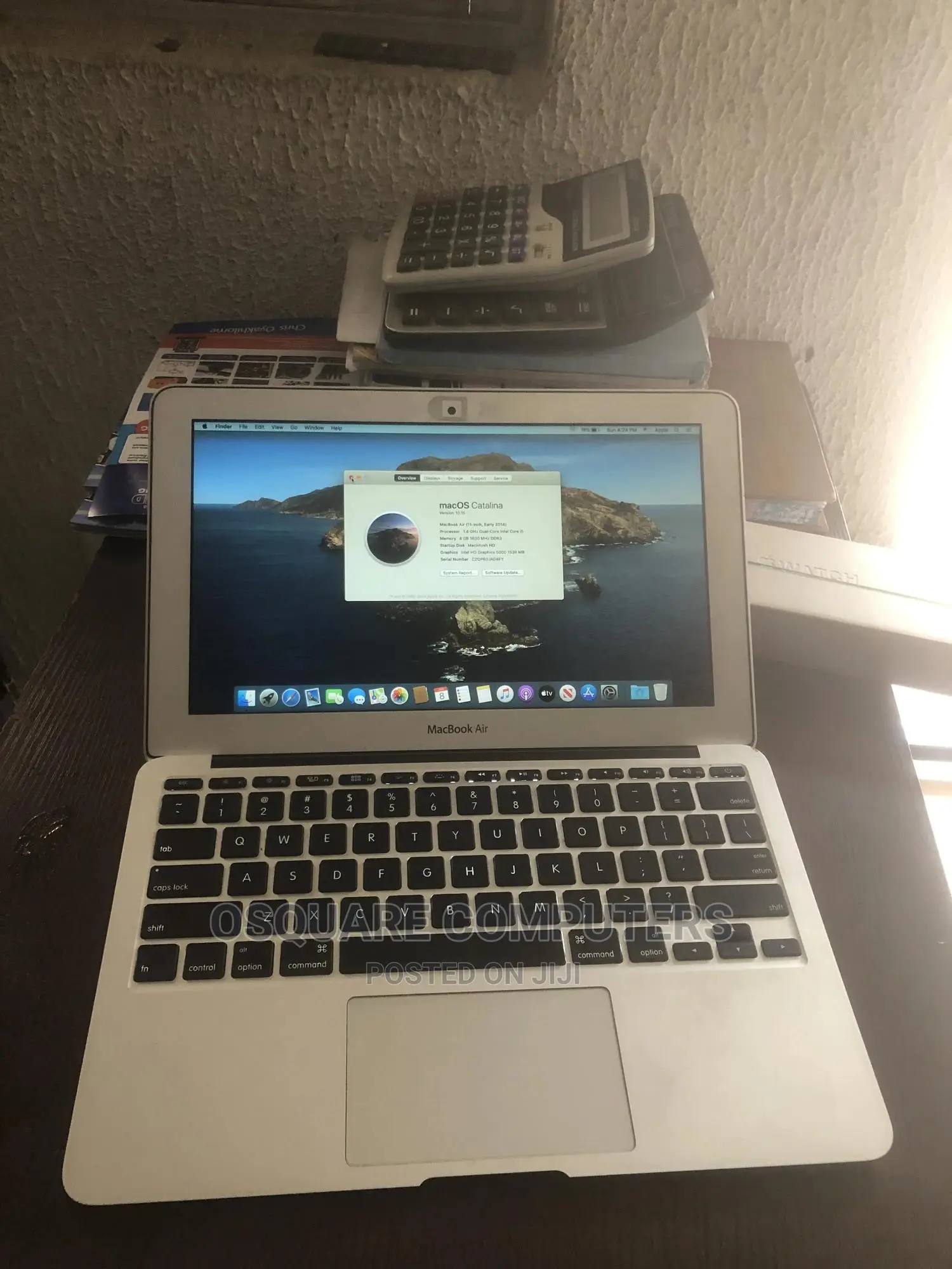Laptop Apple MacBook Air 4GB Intel Core I5 SSD 128GB