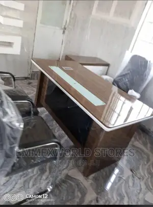 Office Table With Extensions and Drawer 1.6meter