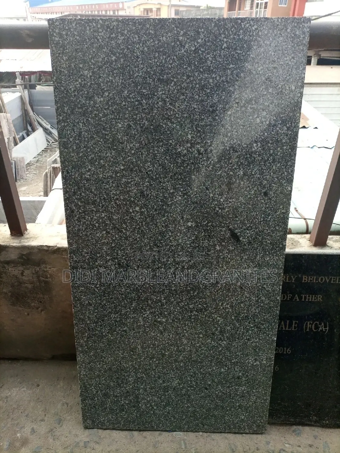 Granite Tiles Spotted Black
