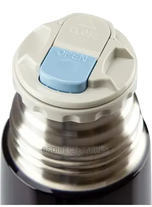 Genuine Thermos Light Compact Flask, Midnight Blue, 1.0 L