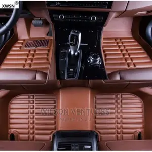 Quality Leather Mat for Highlander-Brown