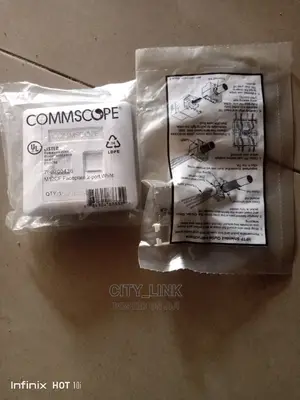 Networking Face Plate Cat 6 Utp