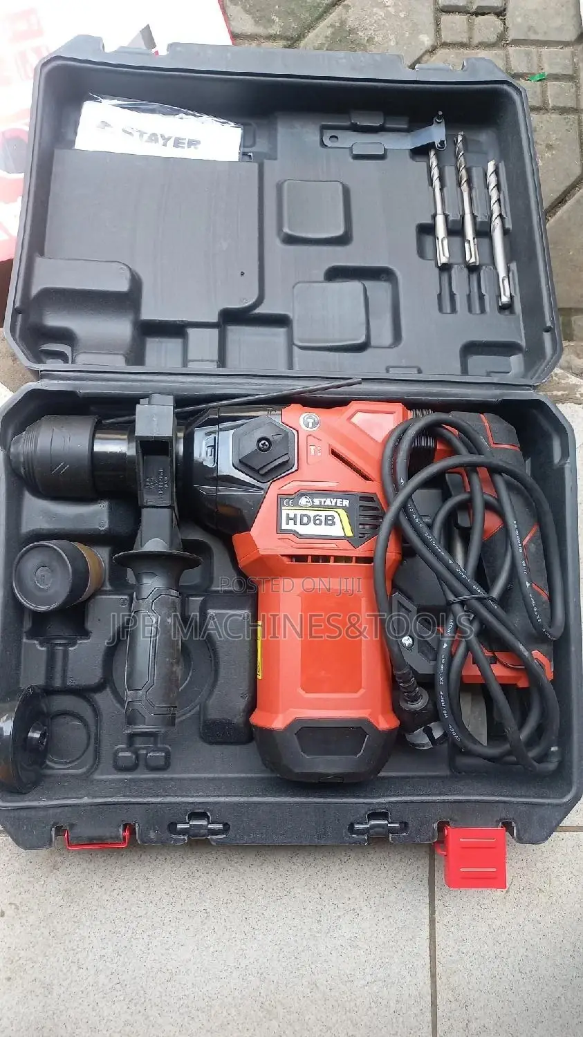 Made in Spain Rotary Hammer 1500watts, 32mm Sds Plus