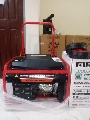 Brand New Firman 7.5kva ECO8990ES Gasoline Generator.