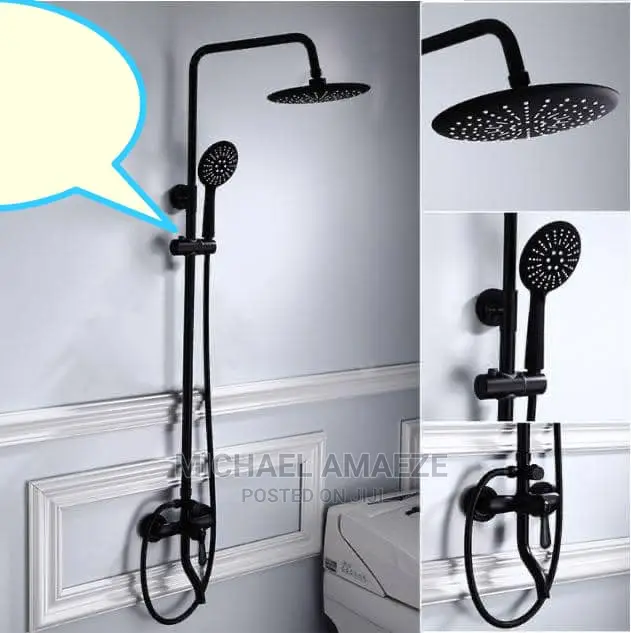 Kettel Mouth Black Shower