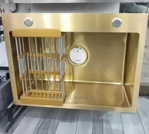 Single Gold Kitchen Sink