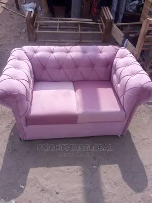 2 Seaters Sofa (Pink Color)