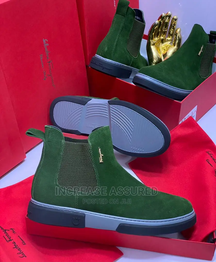 High Quality Ankle Chelsea Suede Boots