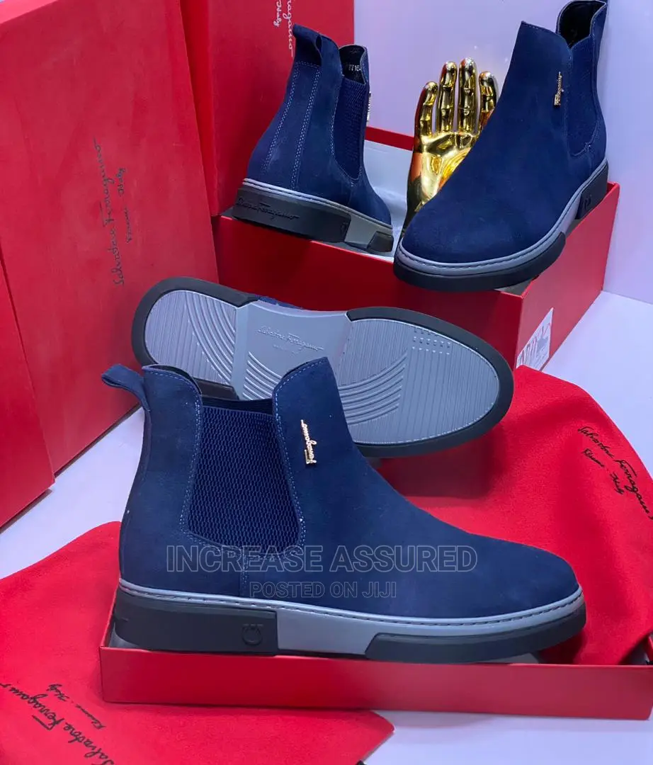High Quality Ankle Chelsea Suede Boots
