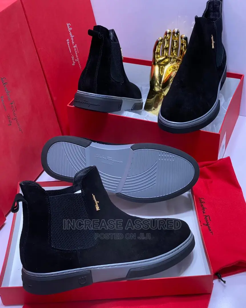 High Quality Ankle Chelsea Suede Boots