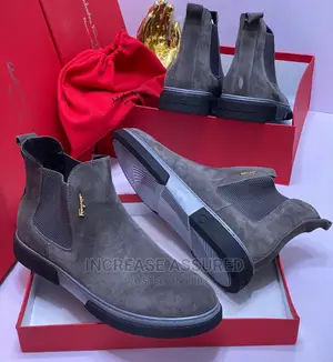 High Quality Ankle Chelsea Suede Boots