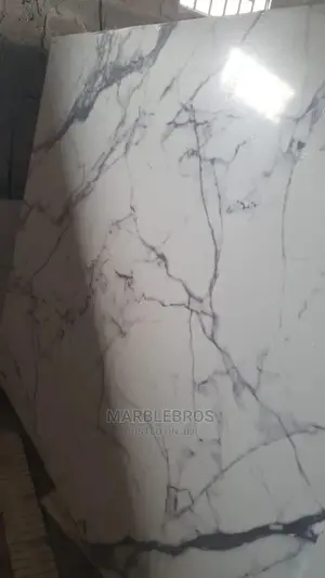 Italian White Karara Marble Stone MB