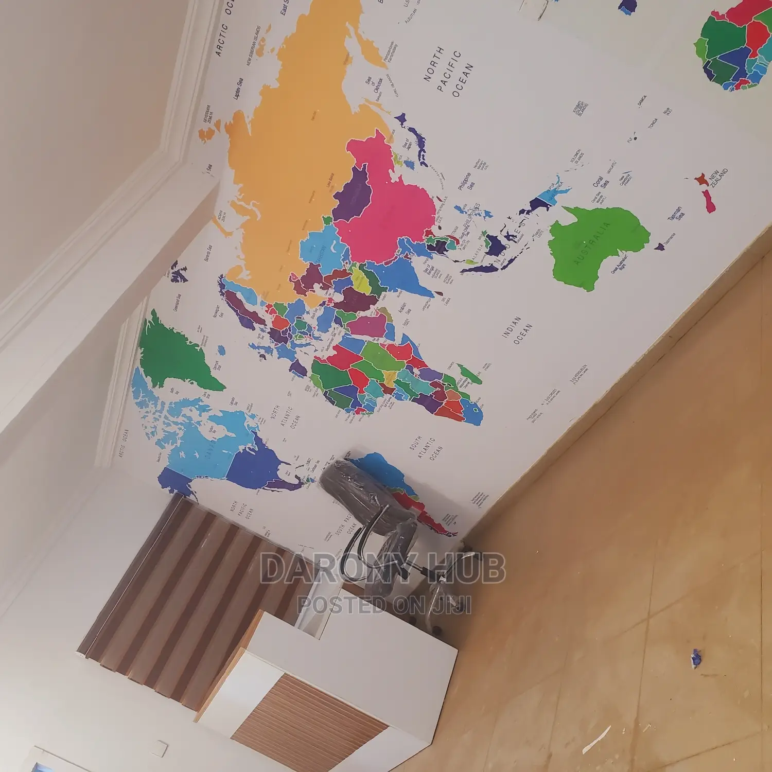 World Map 5d Murals