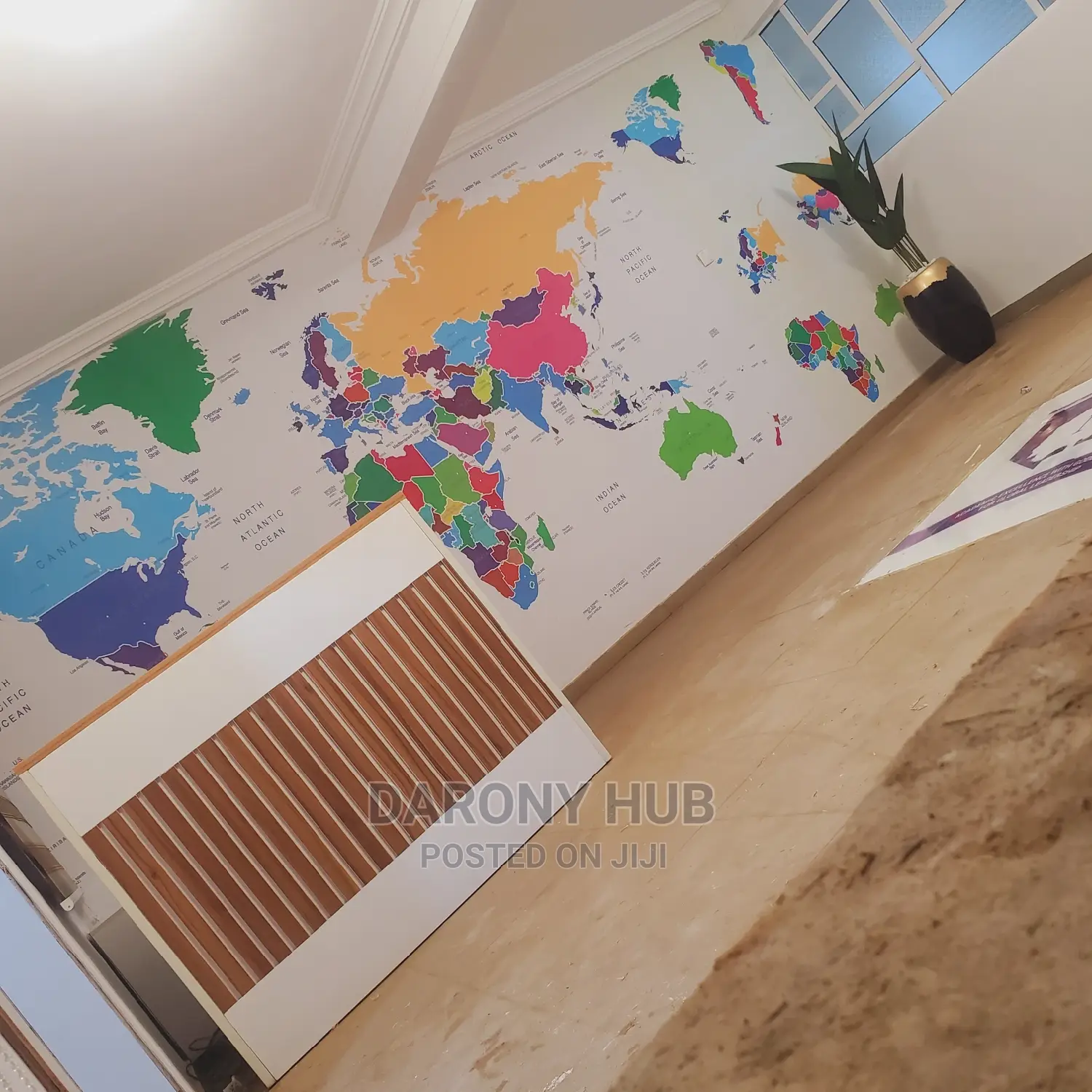World Map 5d Murals