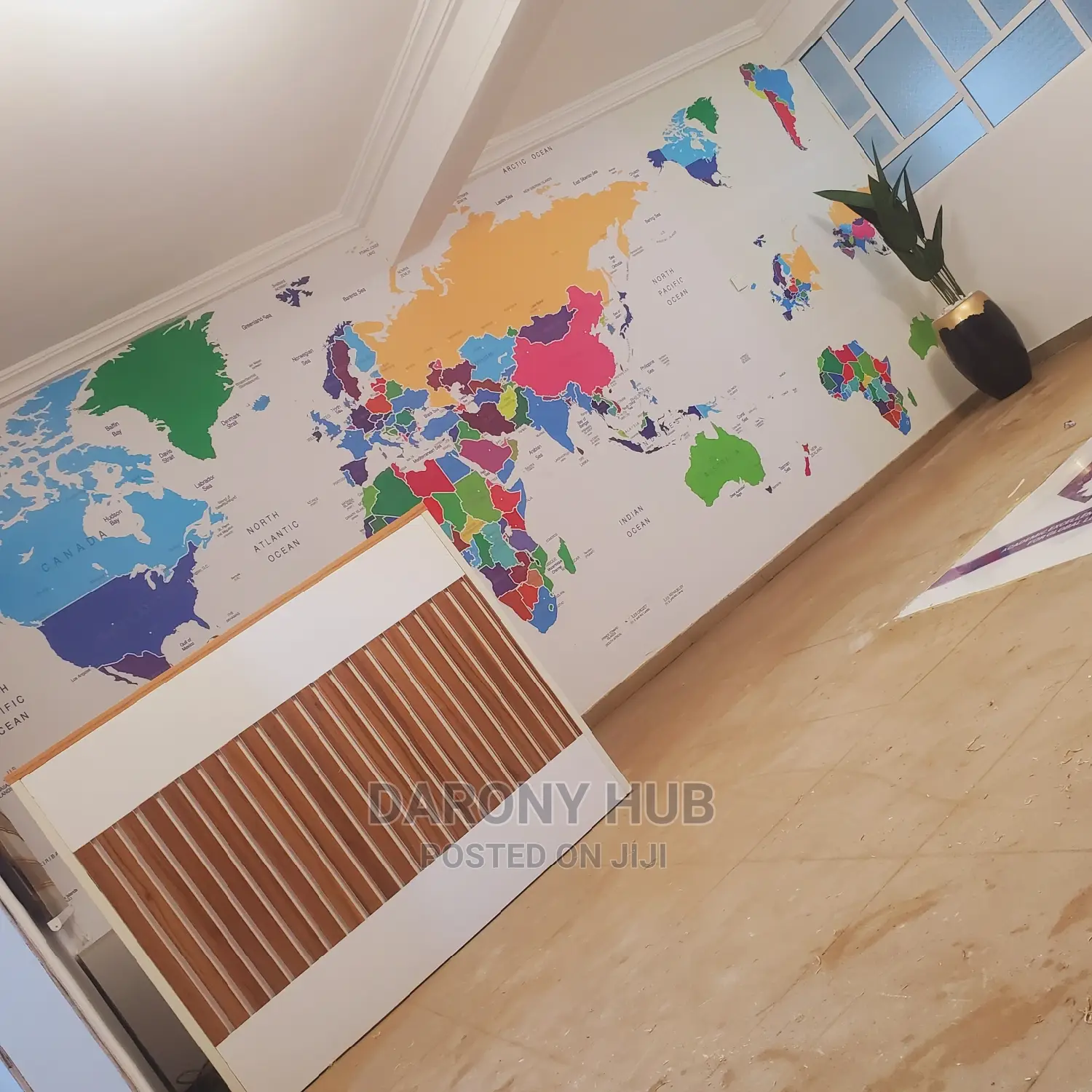 World Map 5d Murals