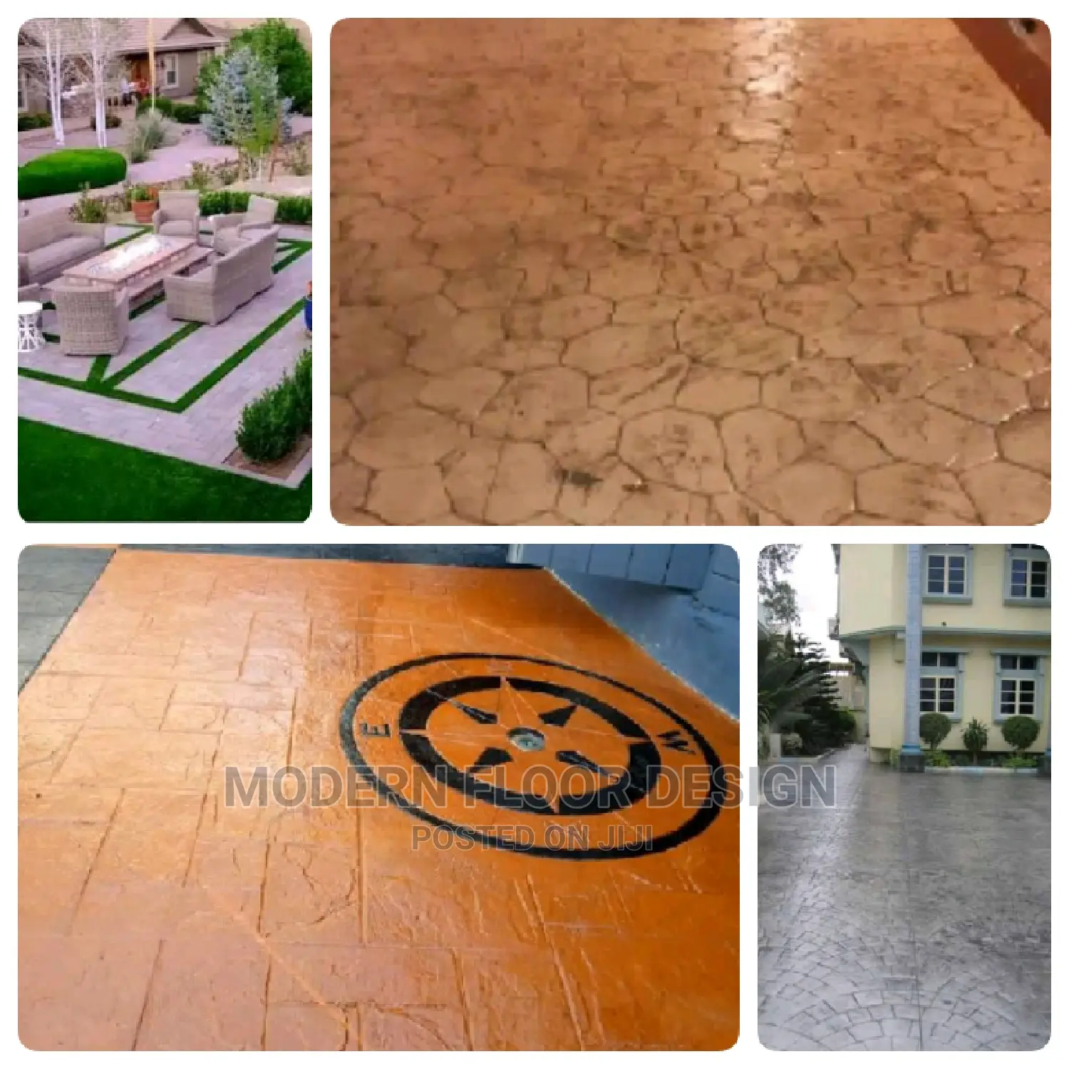 Fruitage Stamp Floor