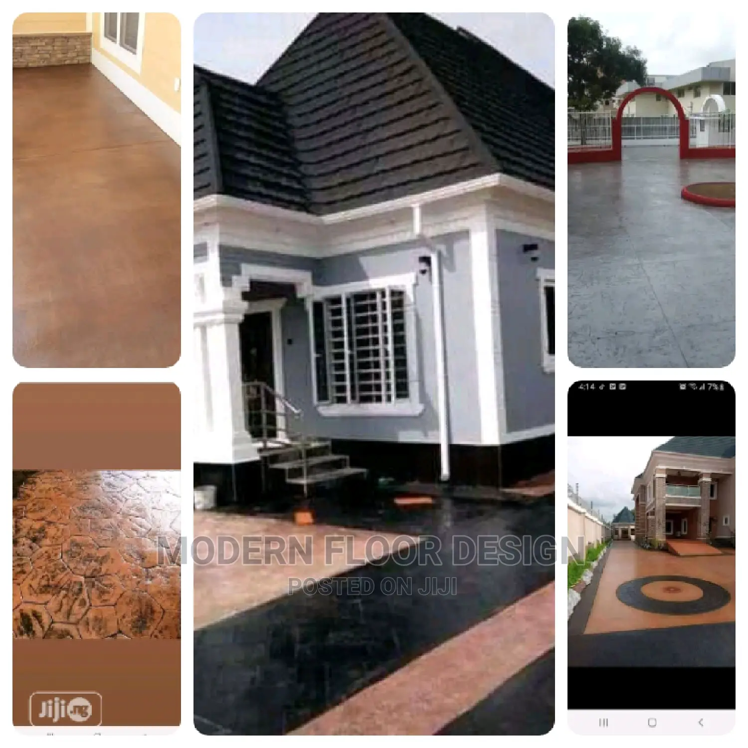 Fruitage Stamp Floor