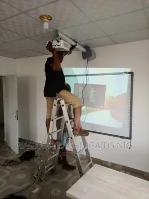 87inches Interactive Board With Projector and Installation