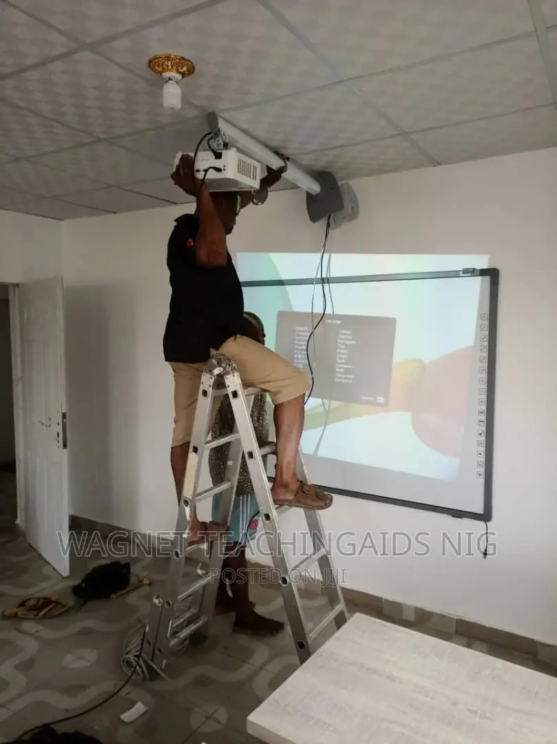 87inches Interactive Board With Projector and Installation