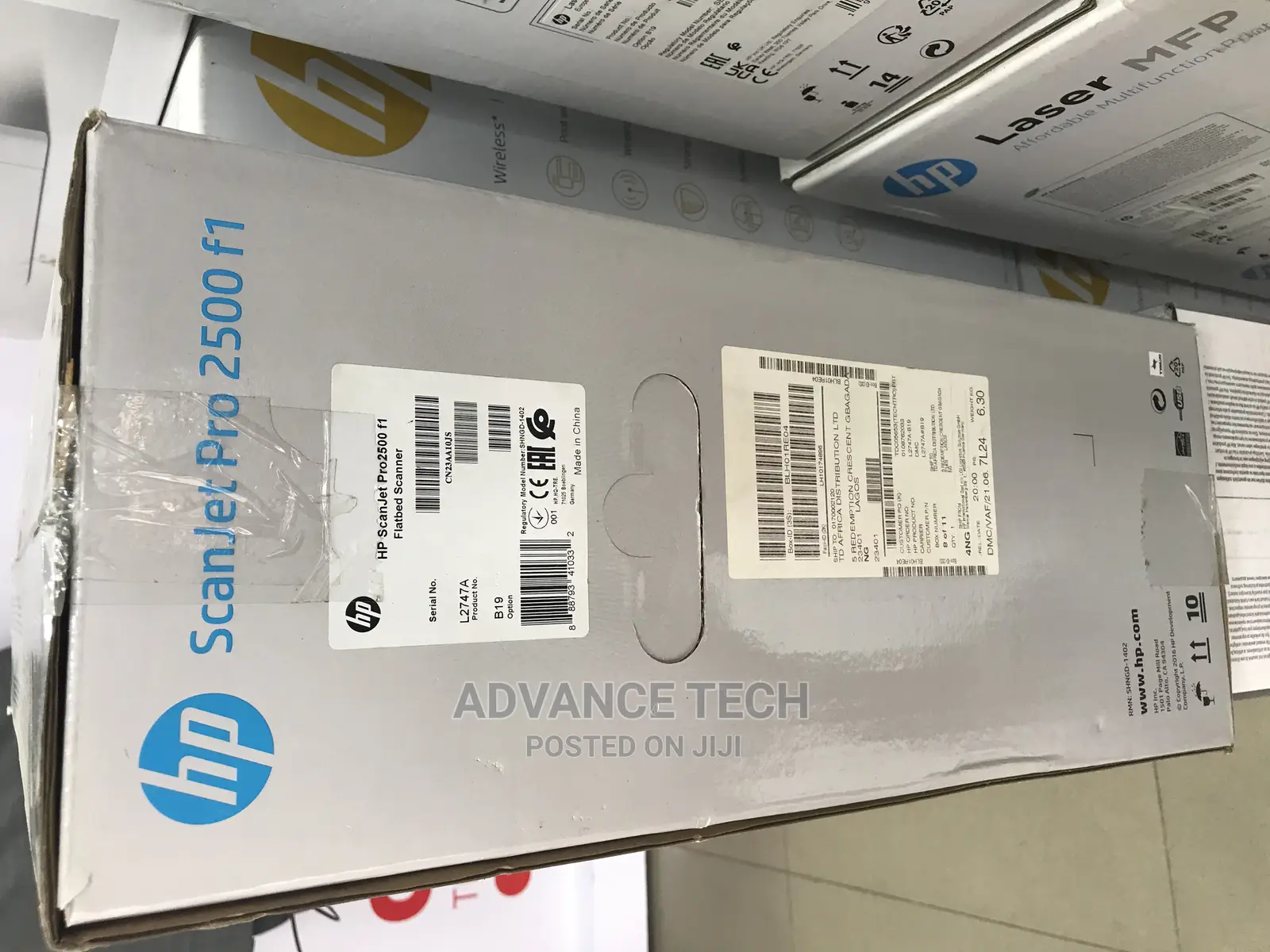 Hp Scanjet 2500F1