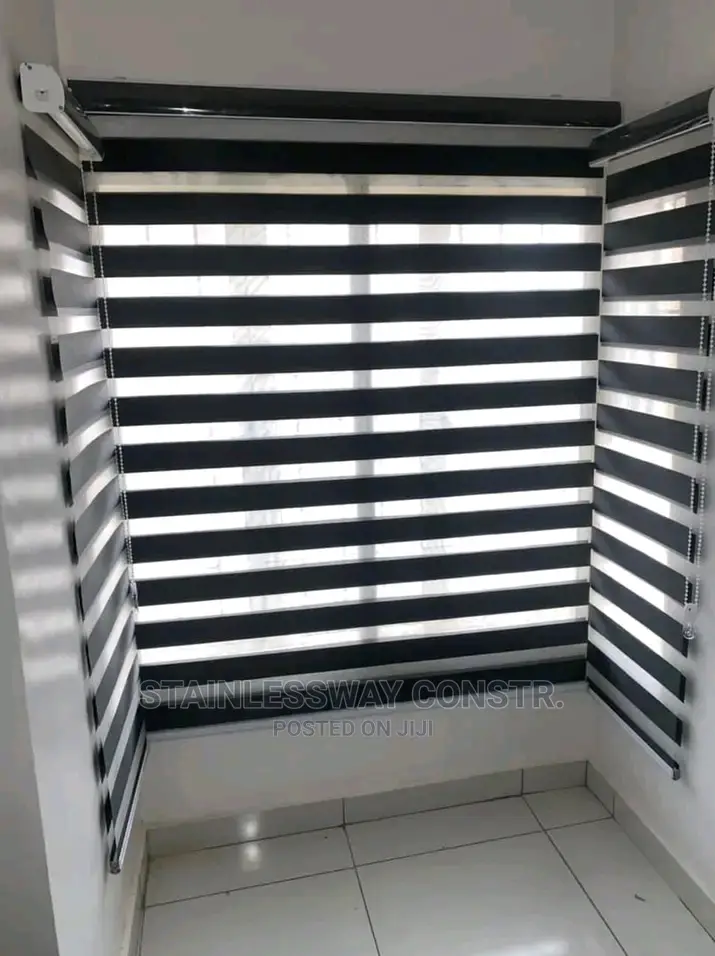 Window Blind Dark Ash