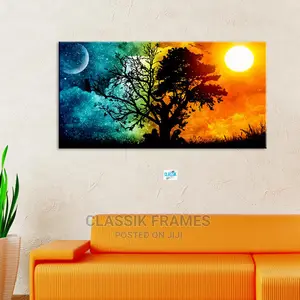 Photo - Sunset Abstract Painting Wall Art