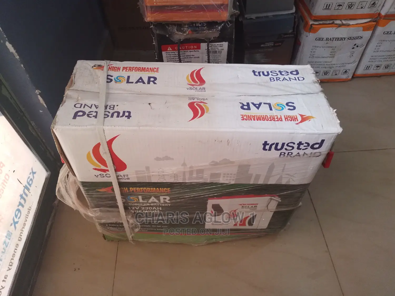 230ah v-Solar Tubular Battery