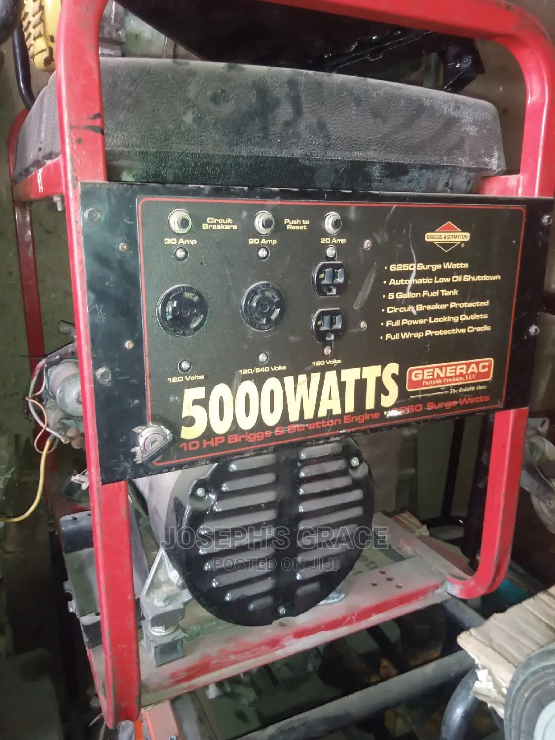 5000kva Heavy Duty Basic Generator.(GENERAC) America.