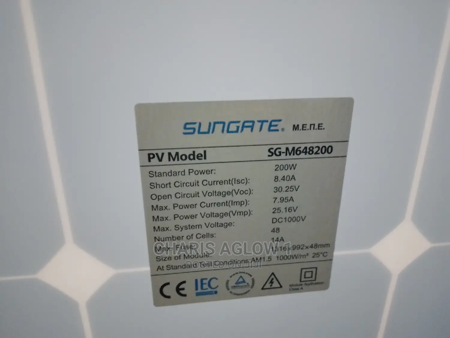 200watt Canadian Used Solar Panel