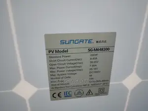200watt Canadian Used Solar Panel