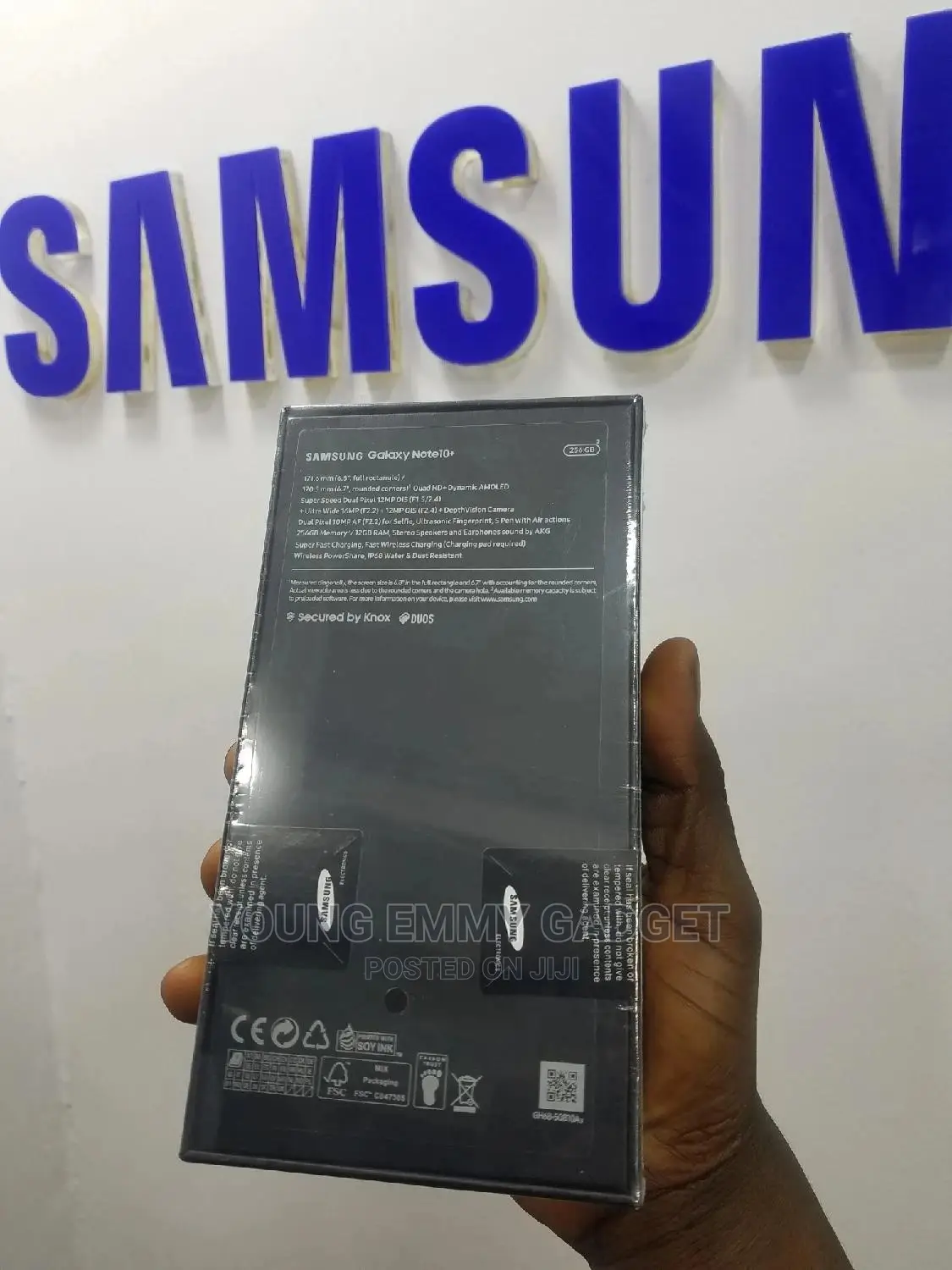 New Samsung Galaxy Note 10 Plus 256 GB Black