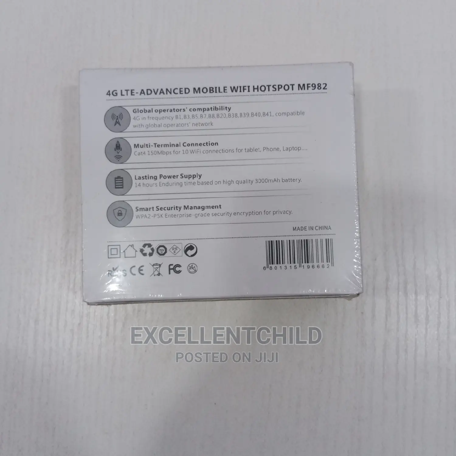Olax 4glte-Advanced Mobile Wifi(MF982)