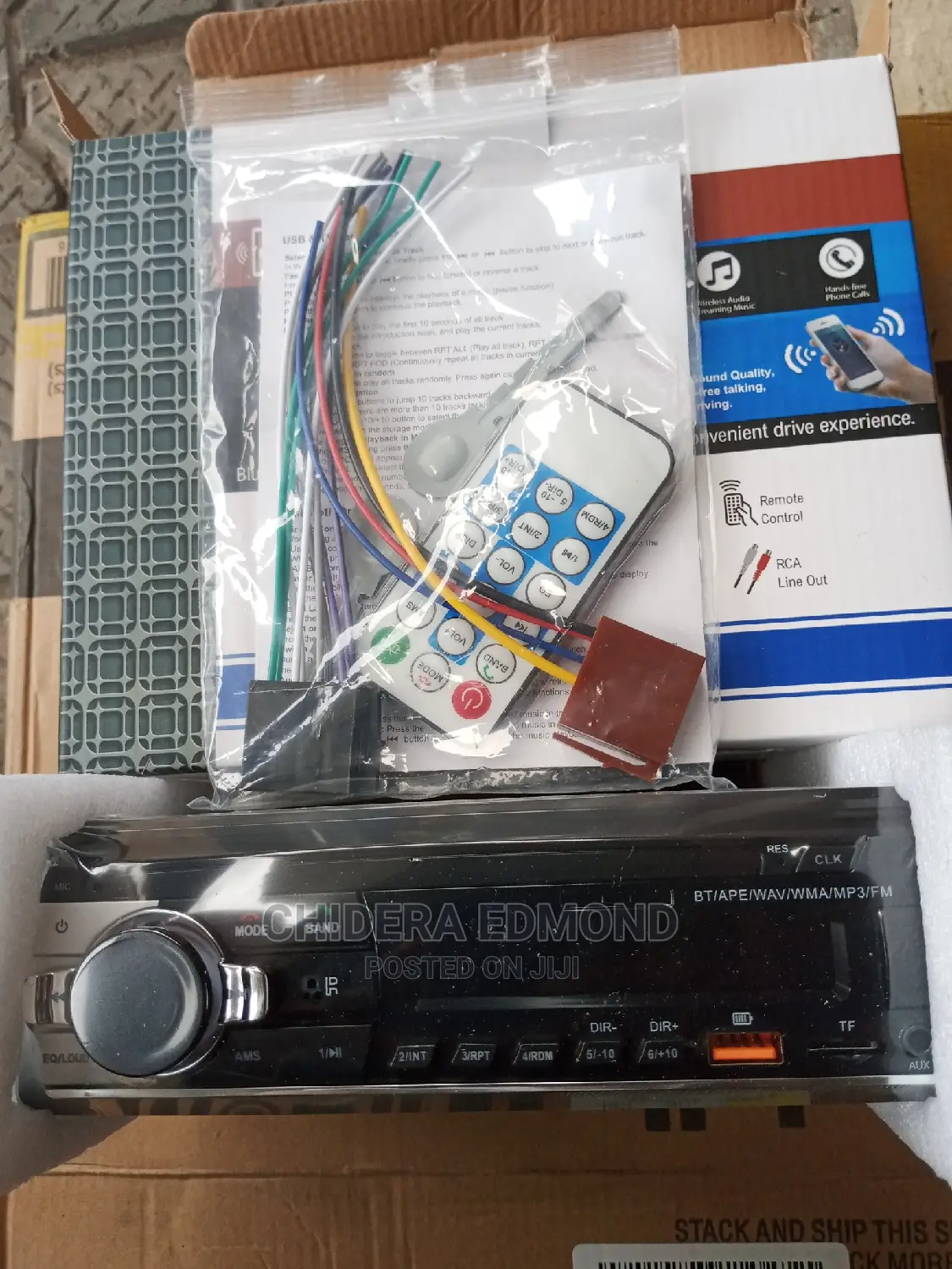 Car Radio Bluetooth Stereo With MP3/USB