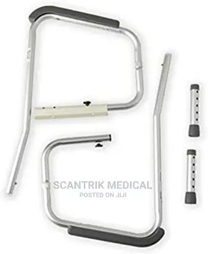 Portable Toilet Safety Frame With Padded Arms