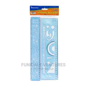 2 Pack Stencil Rulers