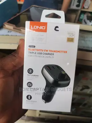 Ldnio Car Wireless Mp3 With Type-C Quick Charger