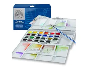 Winsor Newton Cotman Painting Plus 24 Half Pan Set