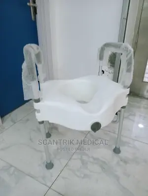 Portable Toilet Seat With Armrest
