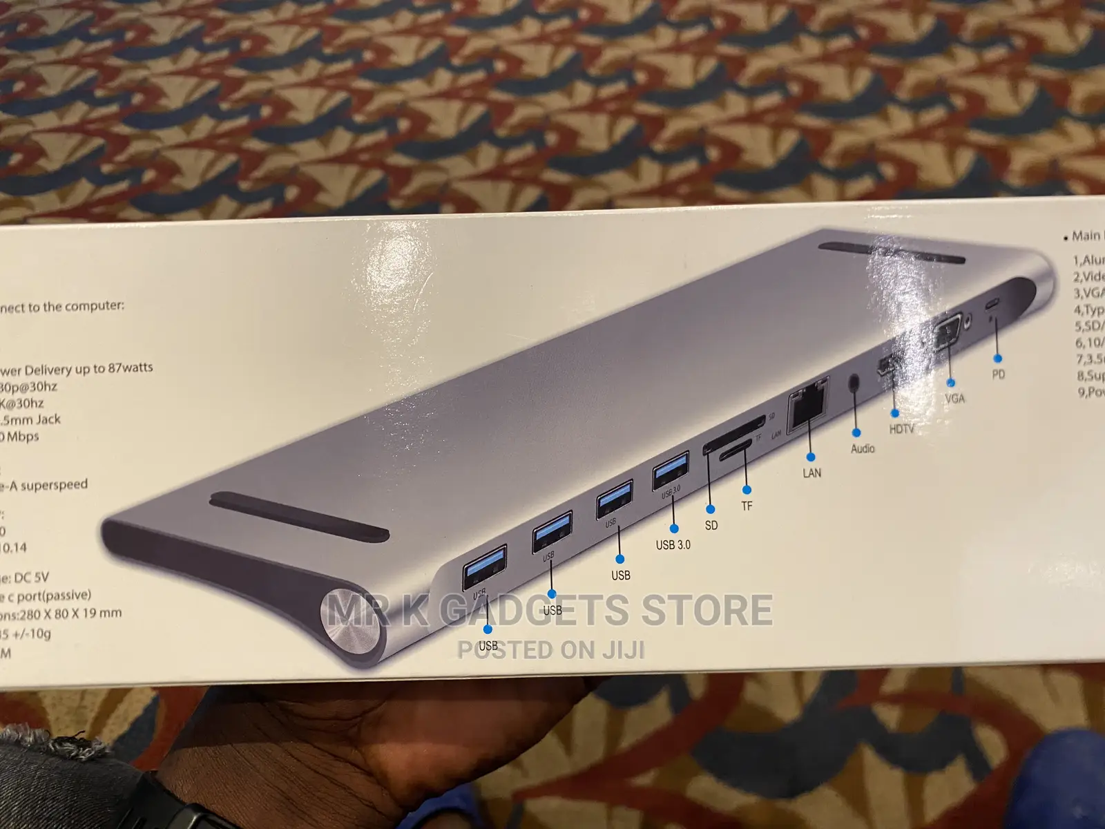 Type C Adapter Dock Station