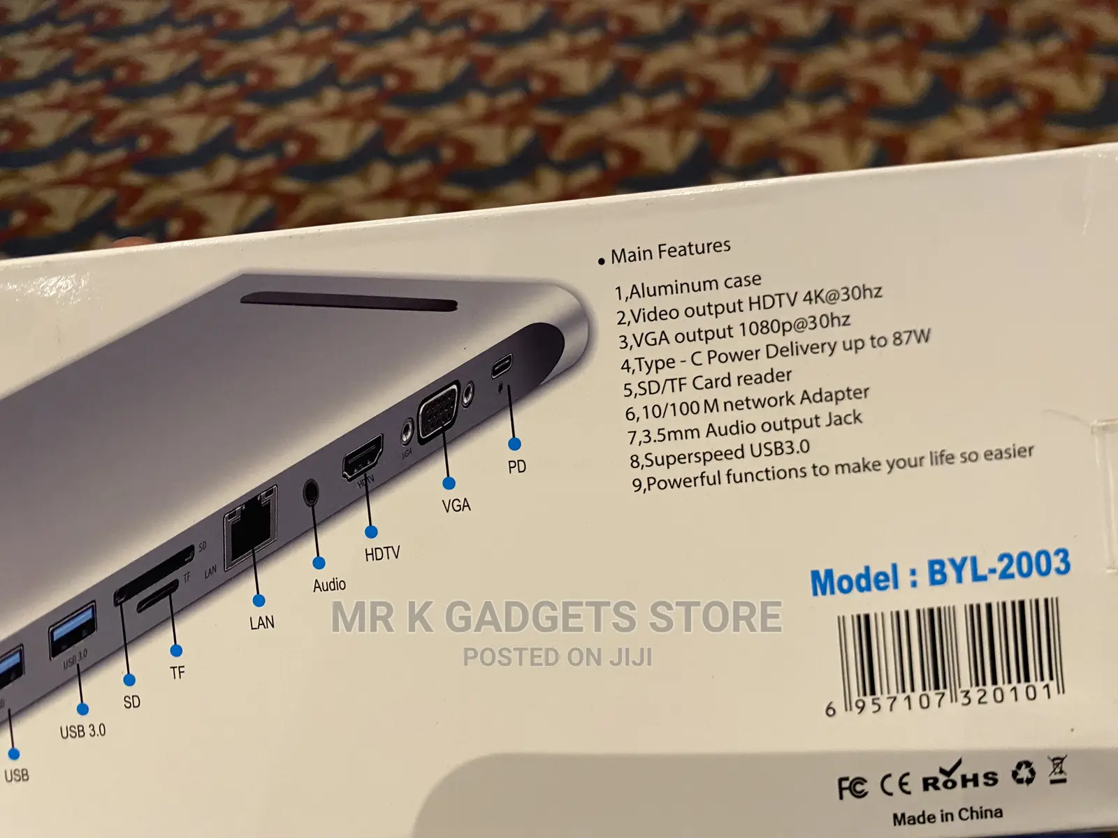 Type C Adapter Dock Station
