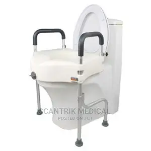 Adjustable Legs for Standard Raised Toilet Seat Support