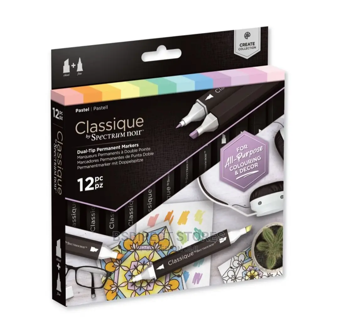 Spectrum Noir Classique Dual Tip Permanent Markers