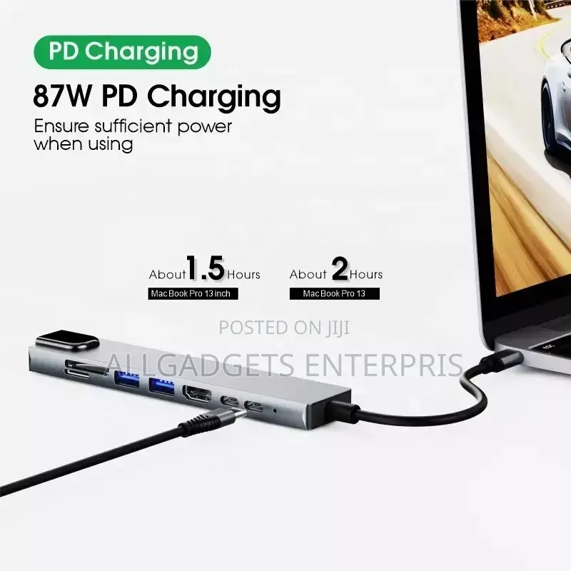 Type C to HD 8 in 1