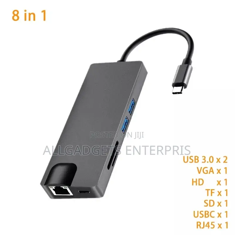 Type C to HD 8 in 1