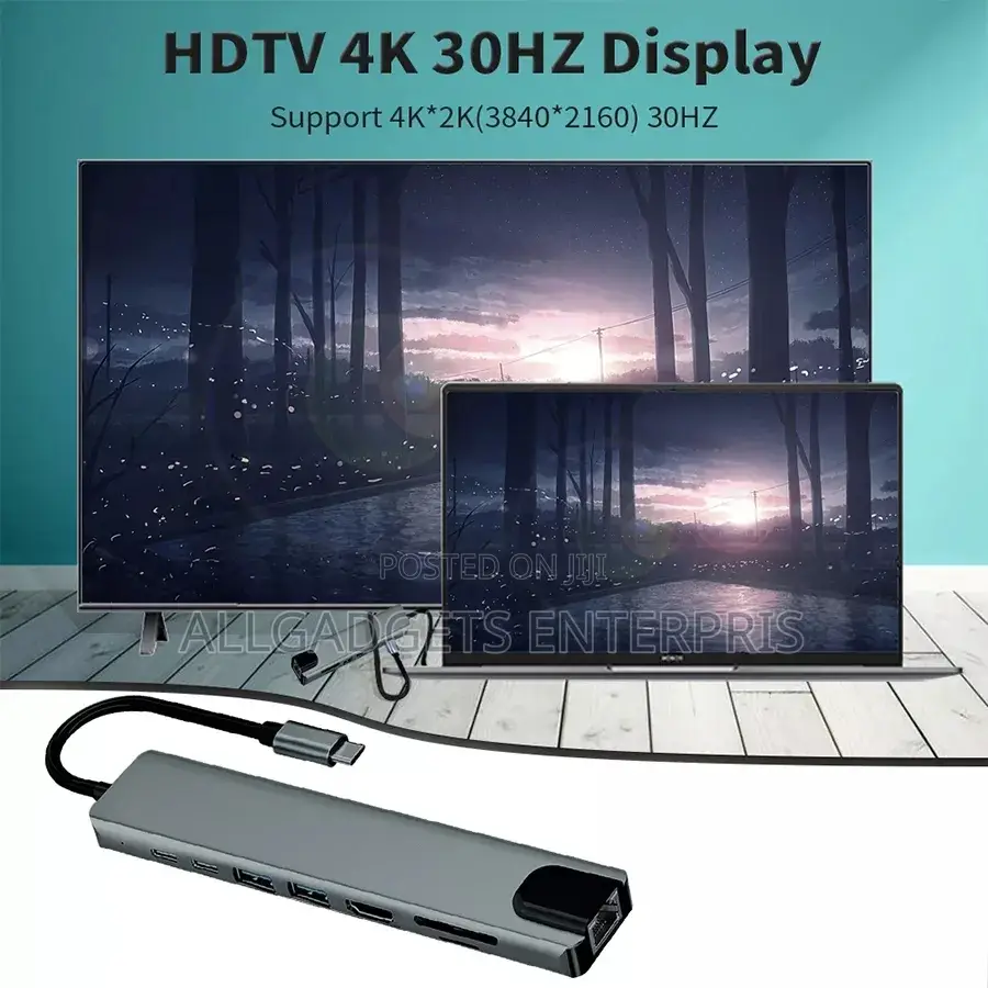 Type C to HD 8 in 1