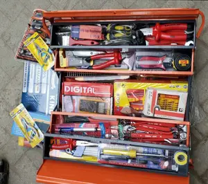 Complete Set of Tools Box Electrical