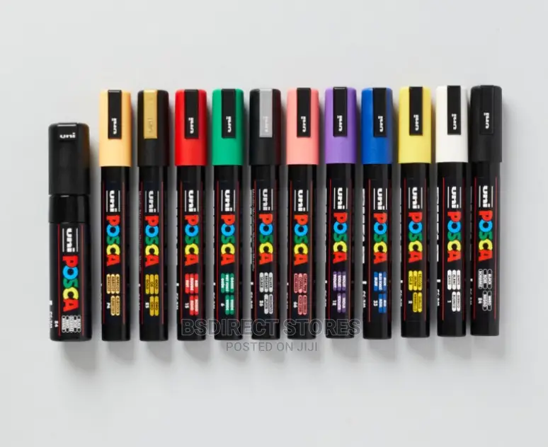 Posca Paint Marker PC-5M and PC-7M Assorted Colours [12]