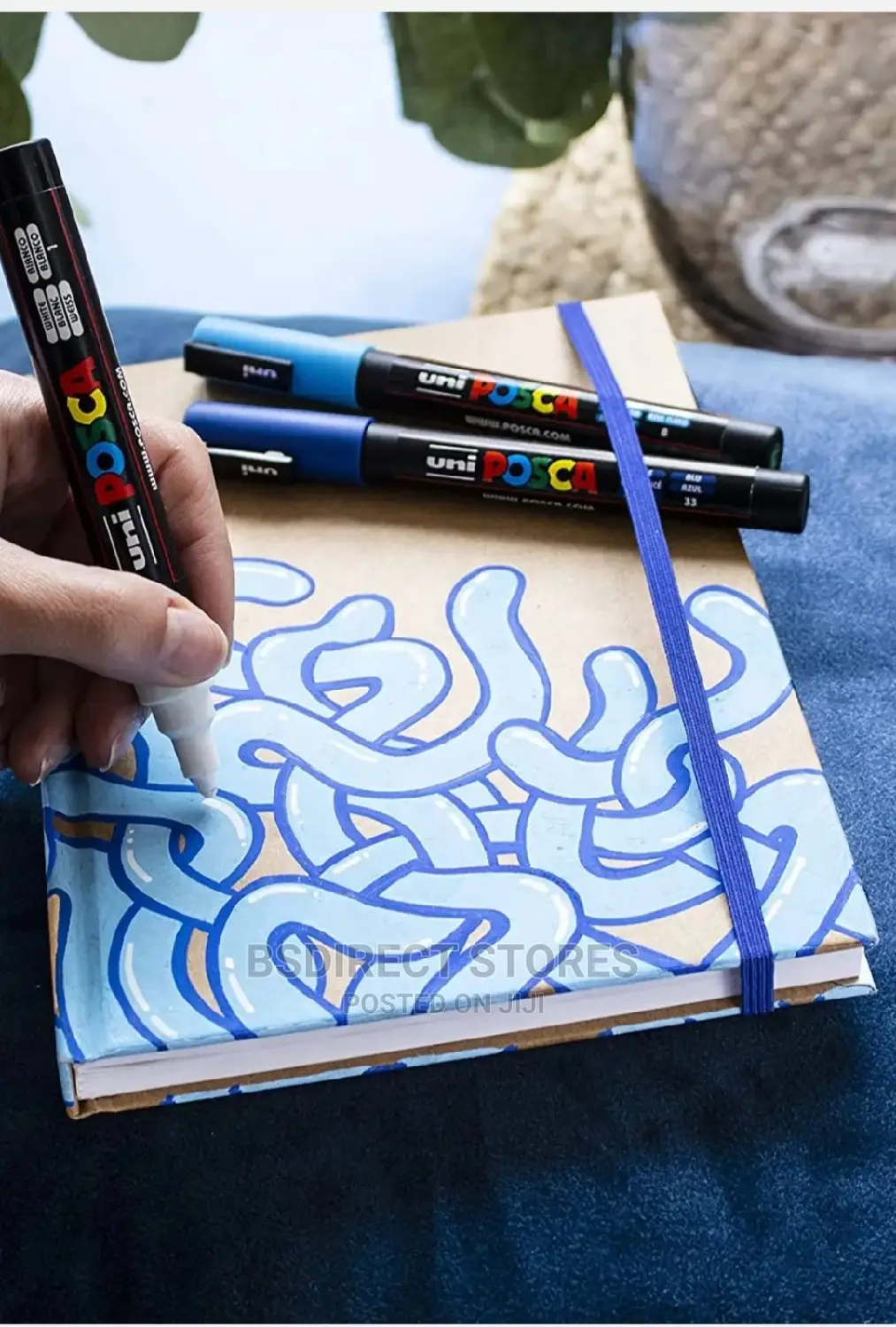 POSCA PC-5M Medium Bullet Tip Paint Markers Deep Colours [8]