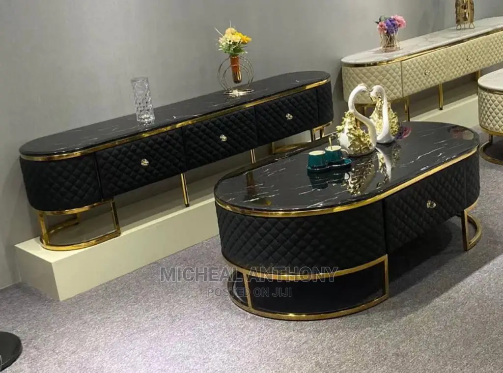 Executive Turkey Tv Stand Set